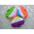 Multi-color Heart Shaped Silicone Purse, Wallet
